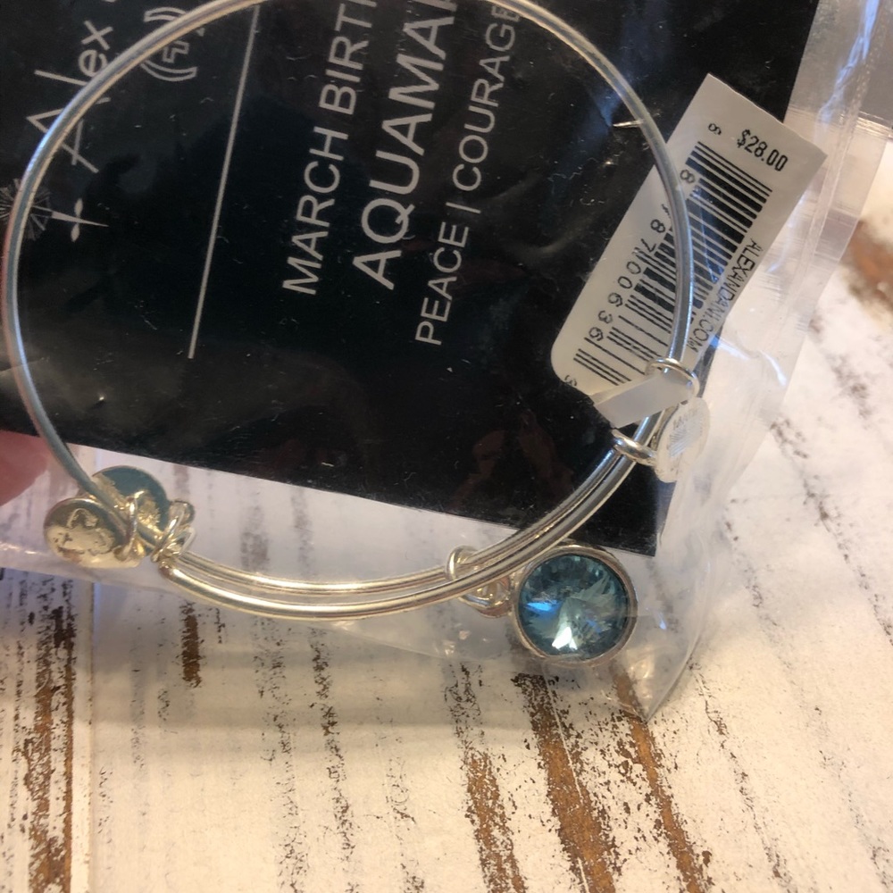 NWT Alex and Ani birthstone bracelet